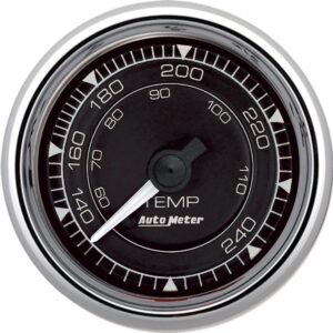 AUTOMETER 2/16 Chrono Chrome Gauge Temp  120-240 Degree 9732