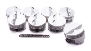 ICON PISTONS SBC Forged F/T Piston Set 4.040 Bore -4.90cc IC792.040