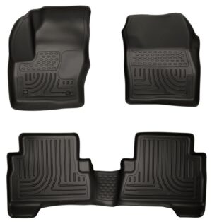 HUSKY LINERS 13-  Ford C-Max Front/ 2nd Floor Liners Black 99741