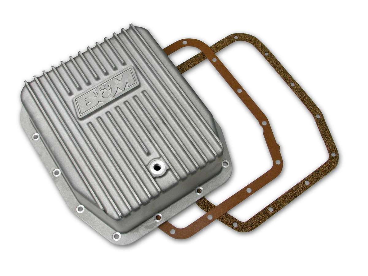 B and M AUTOMOTIVE Cast Alm Trans Pan Ford AODE/4R70W – Deep Style 40291