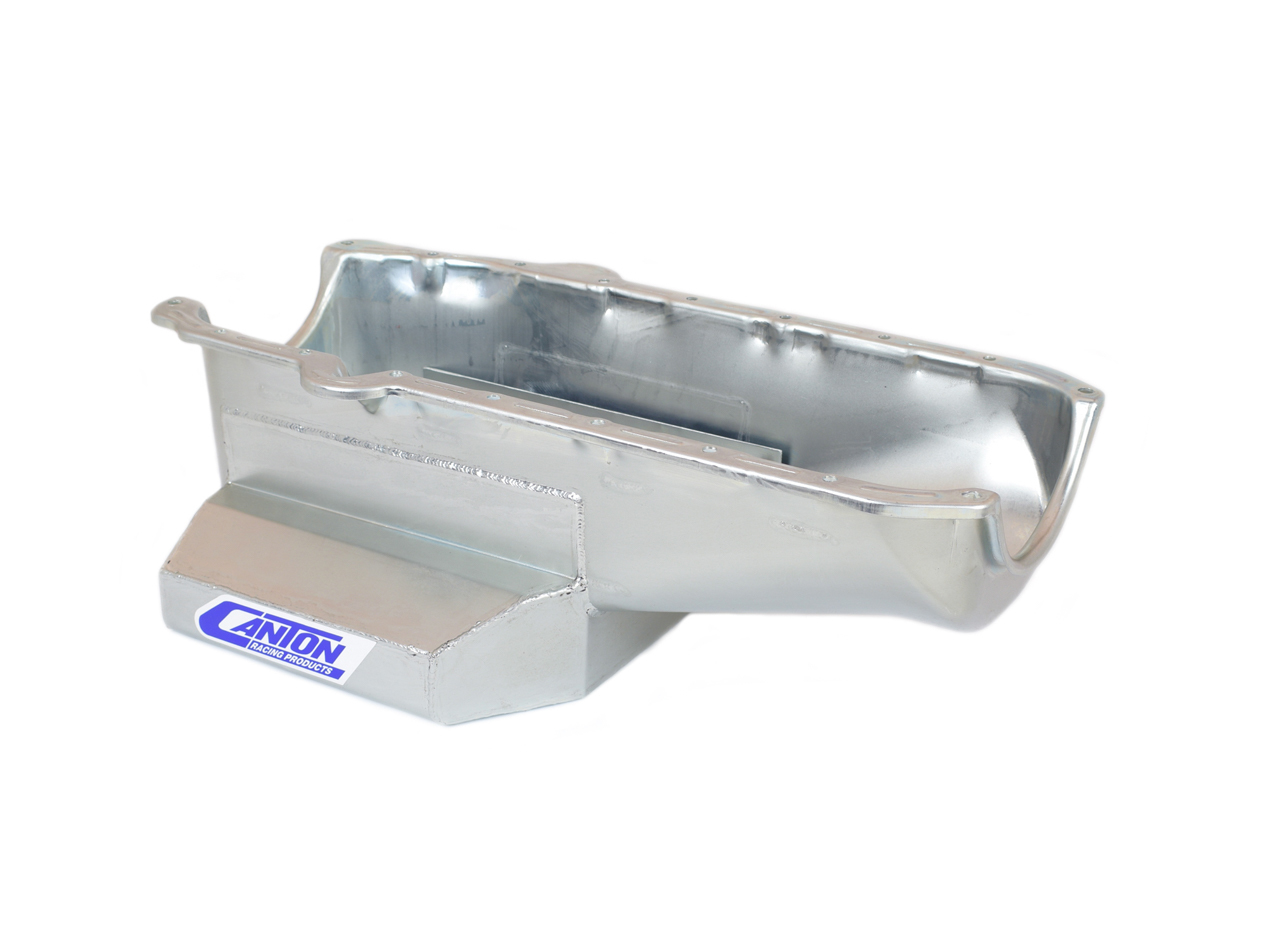 CANTON SBC Vette Road Race Oil Pan – 1pc. Rear Main 15-240T