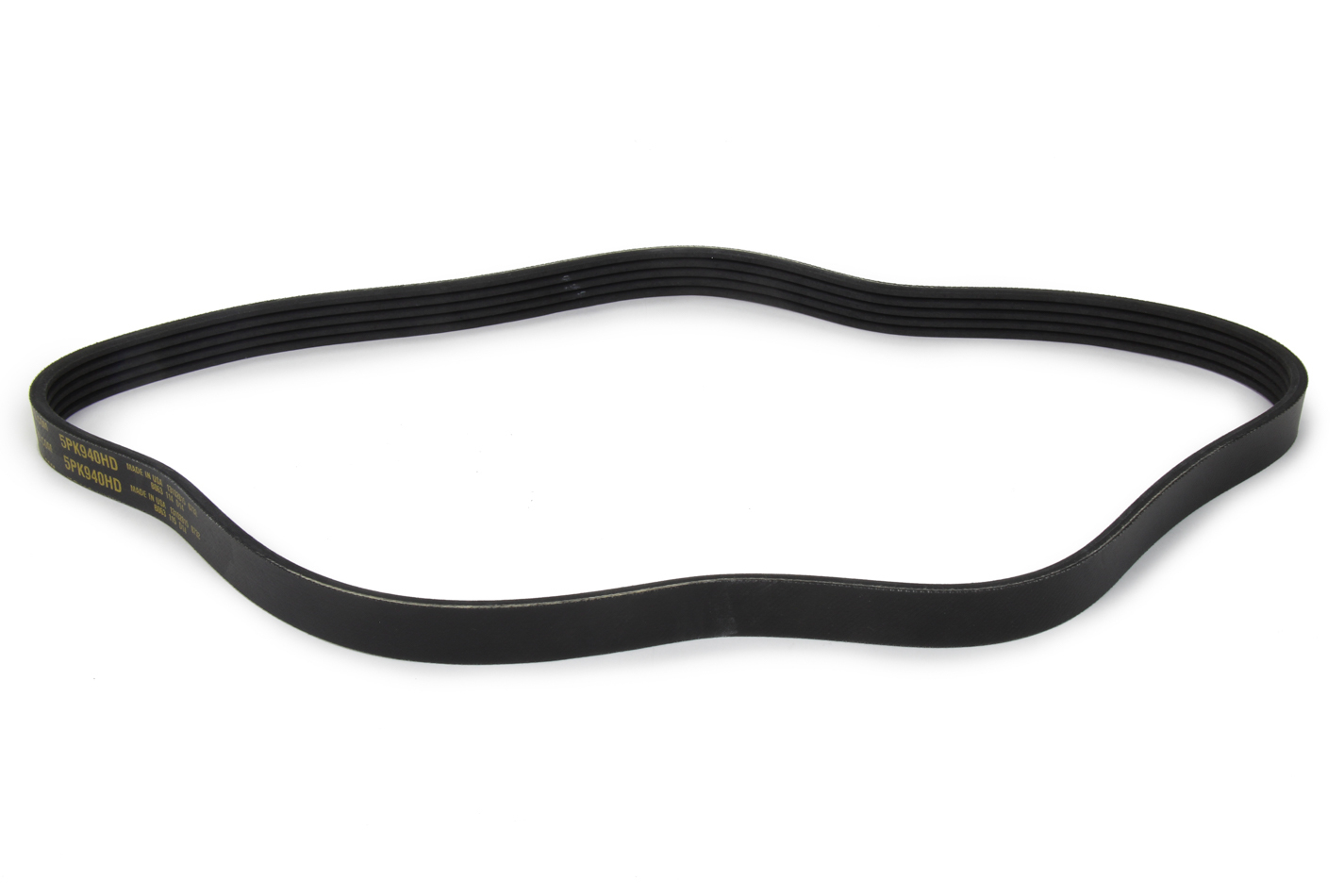 JONES RACING PRODUCTS Serpentine Belt 37.008in Long 5 Rib 5PK-940 HD