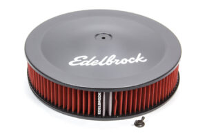 EDELBROCK Pro-Flow Air Cleaner Kit 14in x 3in Black 1225