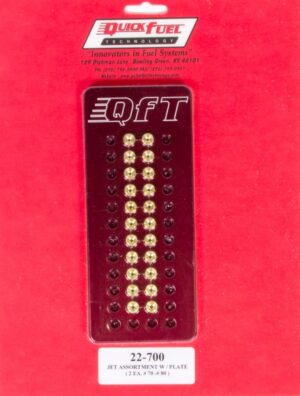 QUICK FUEL TECHNOLOGY Jet Assortment Kit – #70 to #80 22-700QFT