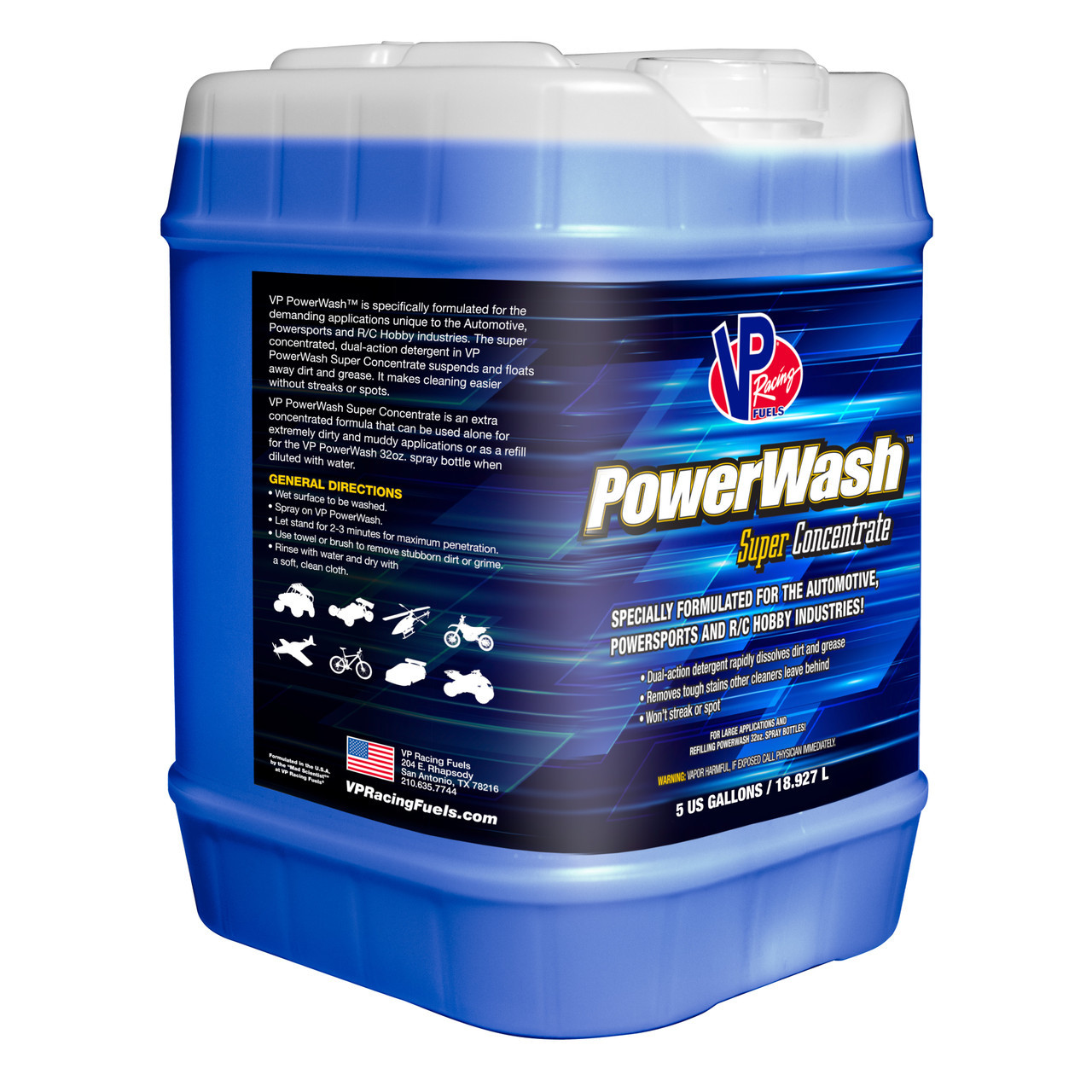 VP RACING Power Wash 5 Gal Pail M10012