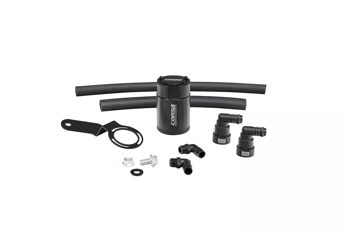 CORSA PERFORMANCE 15-17 Mustang 5.0L Catch Can CC0014