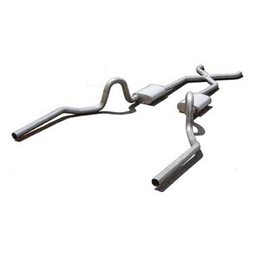 PYPES PERFORMANCE EXHAUST 64-72 A-Body 2.5in Exhaust System w/X-Pipe SGA10S