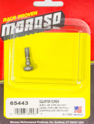 MOROSO Squirter Screw-High Flow Alcohol 65443