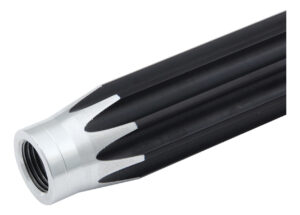 QUICKCAR RACING PRODUCTS 3/4 Aluminum Scalloped Tube – 7.5in. 75-075