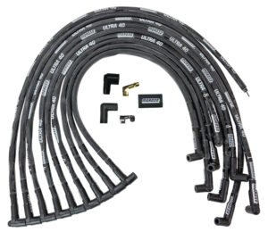 MOROSO Ultra 40 Plug Wire Set – Black 73820