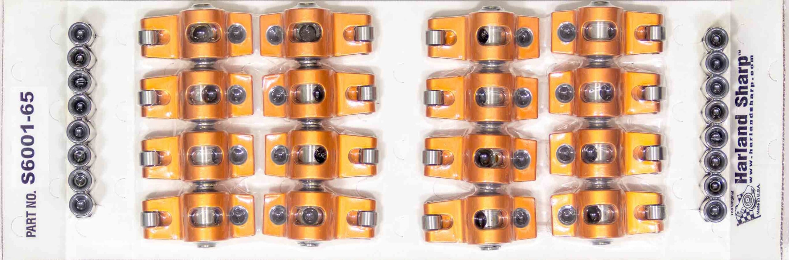 SHARP ROCKERS Pontiac Rocker Arms – 1.65 Ratio 7/16 Stud S6001-65