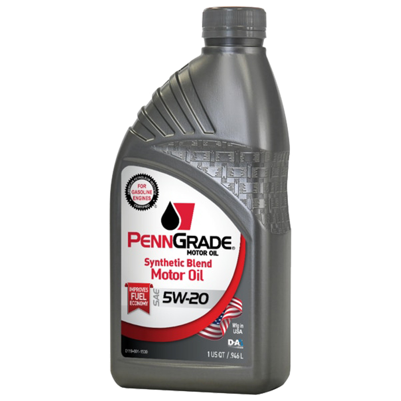 PENNGRADE MOTOR OIL PennGrade Syn Blend 5w20 1 Quart BPO62716
