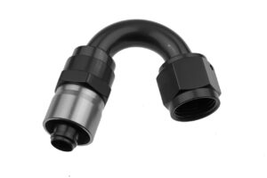 REDHORSE PERFORMANCE 6AN Crimp Style Hose End Black 150 7150-06-2