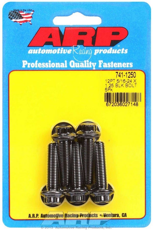 ARP Bolt Kit – 12pt. (5) 5/16-24 x 1.250 741-1250
