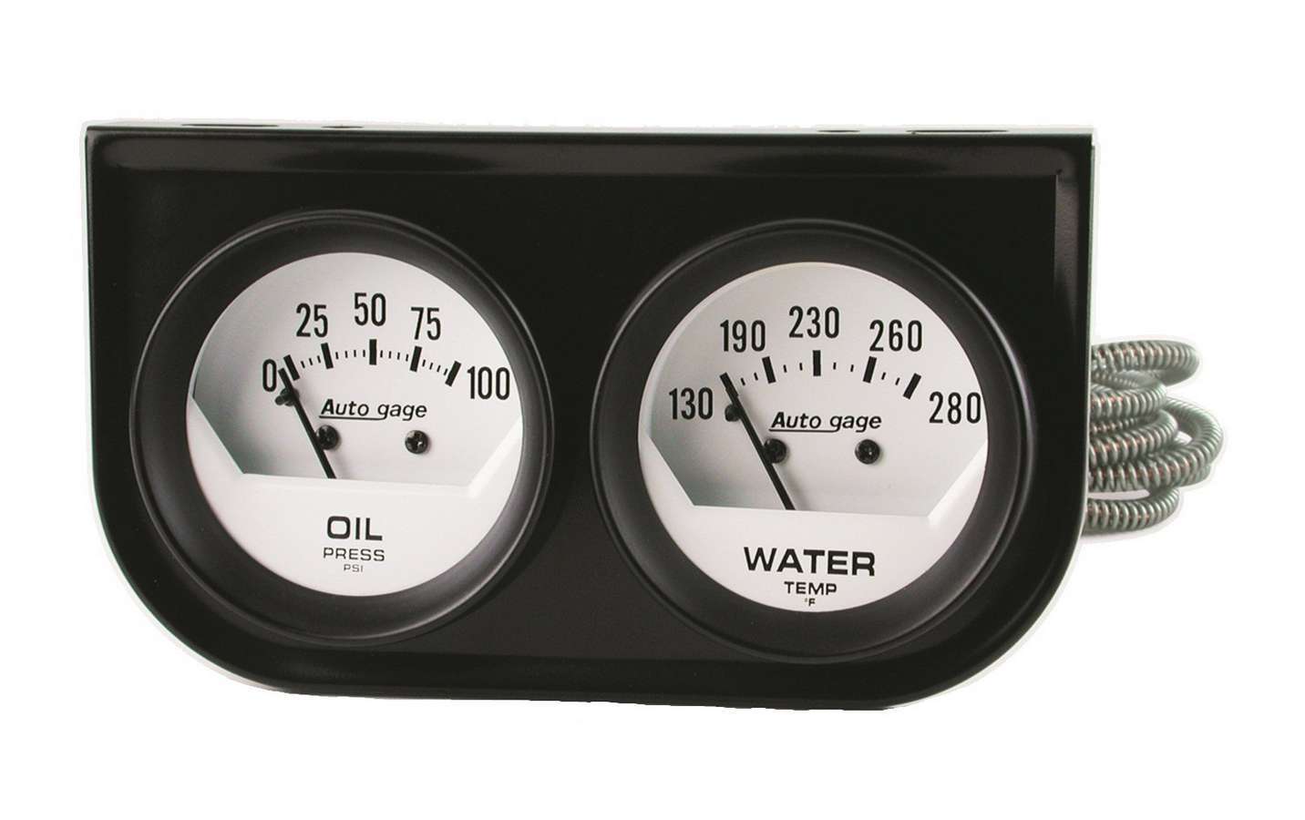 AUTOMETER 2-1/16in Oil/Water Short Sweep Console 2323