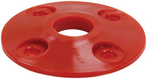 ALLSTAR PERFORMANCE Scuff Plate Plastic Red 4pk ALL18432