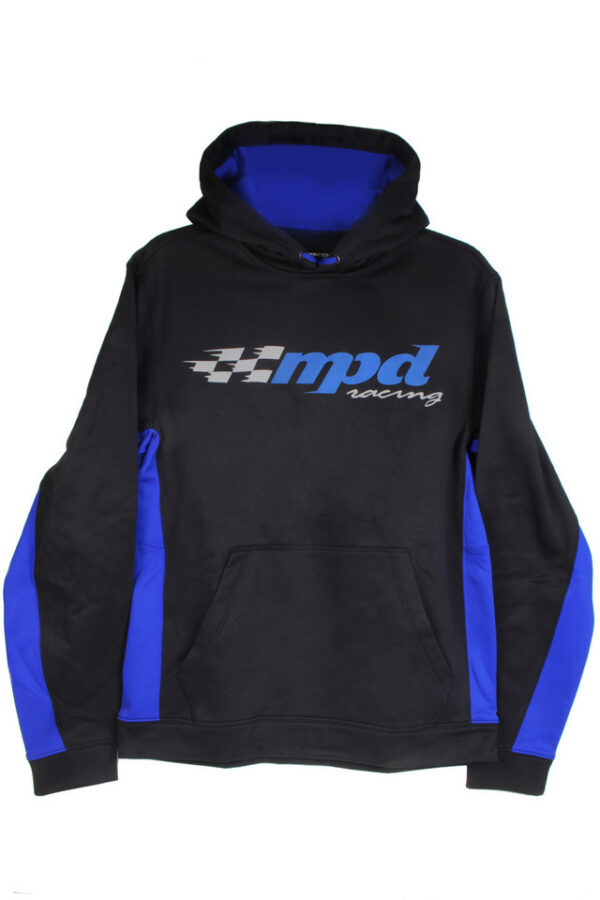 MPD RACING MPD Black Hooded Sweatshirt XX-Large F244-XXL MPD Logo