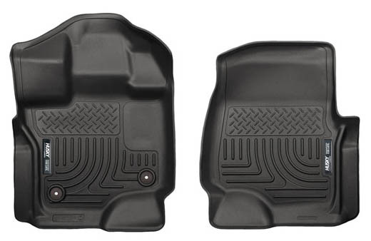 HUSKY LINERS 15- Ford F150 Front Floor Liners Black 18361