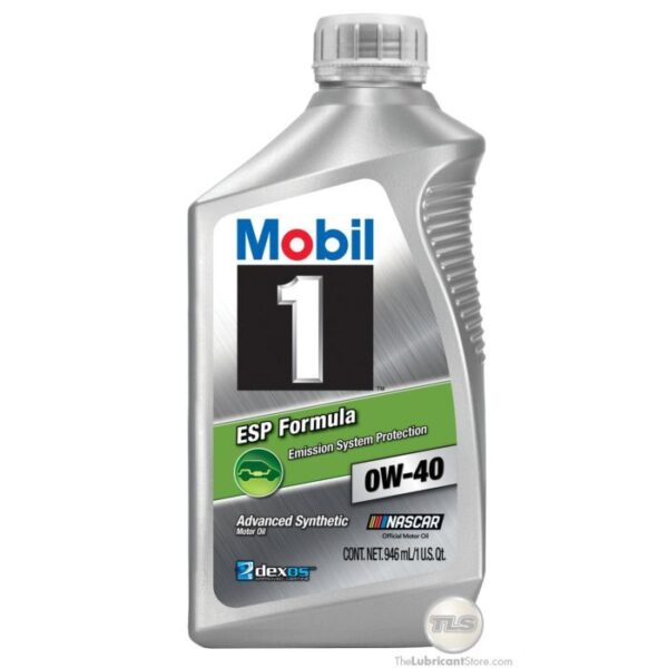 MOBIL 1 0w40 ESP Oil 1 Quart MOB124798-1