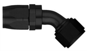 AEROQUIP #10 45 Deg Hose End Black FCM4424