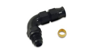 VIBRANT PERFORMANCE Fitting  Tube Adapter  9 0 degree  -6AN Male to 5 16585