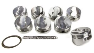 JE PISTONS SBC Domed Piston Set 4.185 Bore +10.9cc 207513