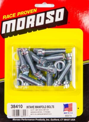 MOROSO Bb Chevy Intake Bolts 38410