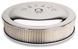 MOROSO 14in Chrome Air Cleaner 5in Filter 65946