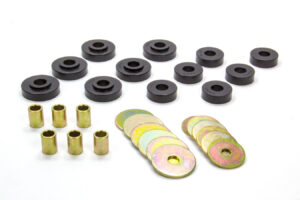 ENERGY SUSPENSION 63-69 Vette Body Mounts Black 3.4102G