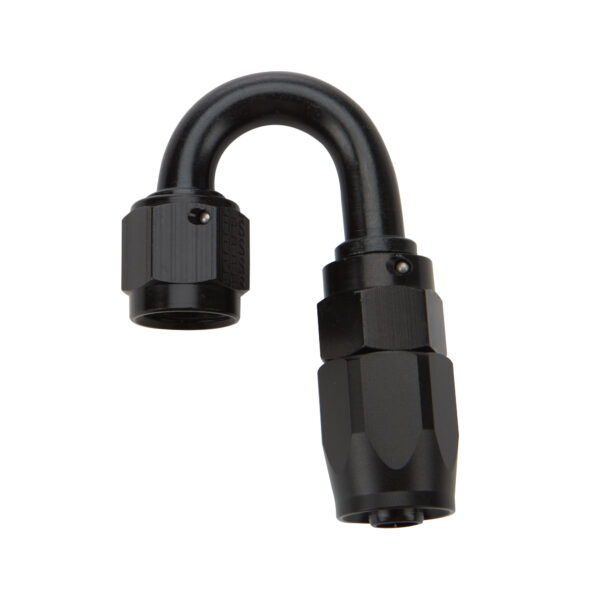 ALLSTAR PERFORMANCE Reusable Hose End Black 180 Deg Elbow -12 ALL49385