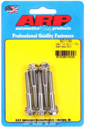 ARP S/S Bolt Kit – 6pt. (5) 1/4-20 x 1.750 621-1750