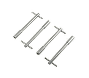 MR. GASKET Chrome T-Bar Wing Bolts 9820