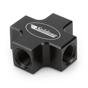 SALDANA Oil Manifold For Valve Cover Oilers 3 Port VC3M
