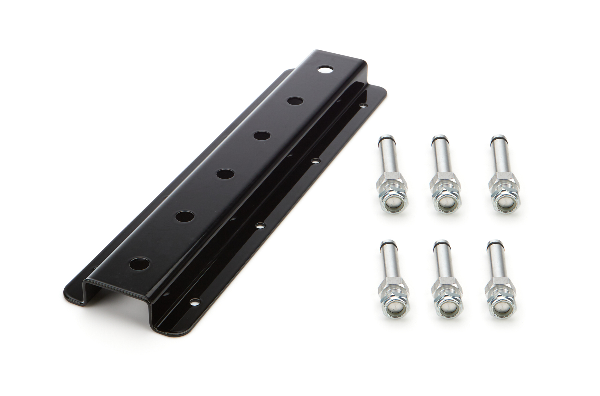 HEPFNER RACING PRODUCTS Radius Rod Insert Top Mount Double 15in Black HRP6521D-15-BLK
