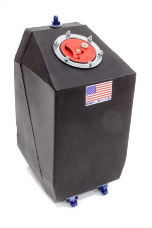 RJS SAFETY Fuel Cell 4 Gal Blk Drag w/Aircraft Cap 3000201