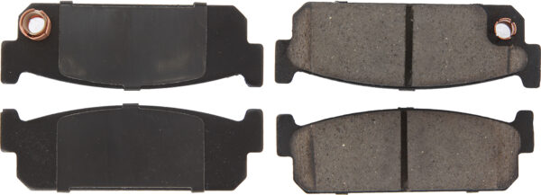 CENTRIC BRAKE PARTS Posi-Quiet Ceramic Brake Pads with Shims and Har 105.0481