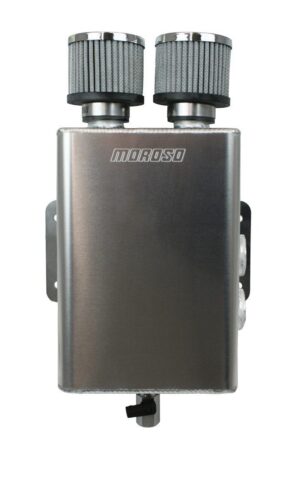 MOROSO Air/Oil Separator Tank 2-Breathers / 2 16an Fem 85392