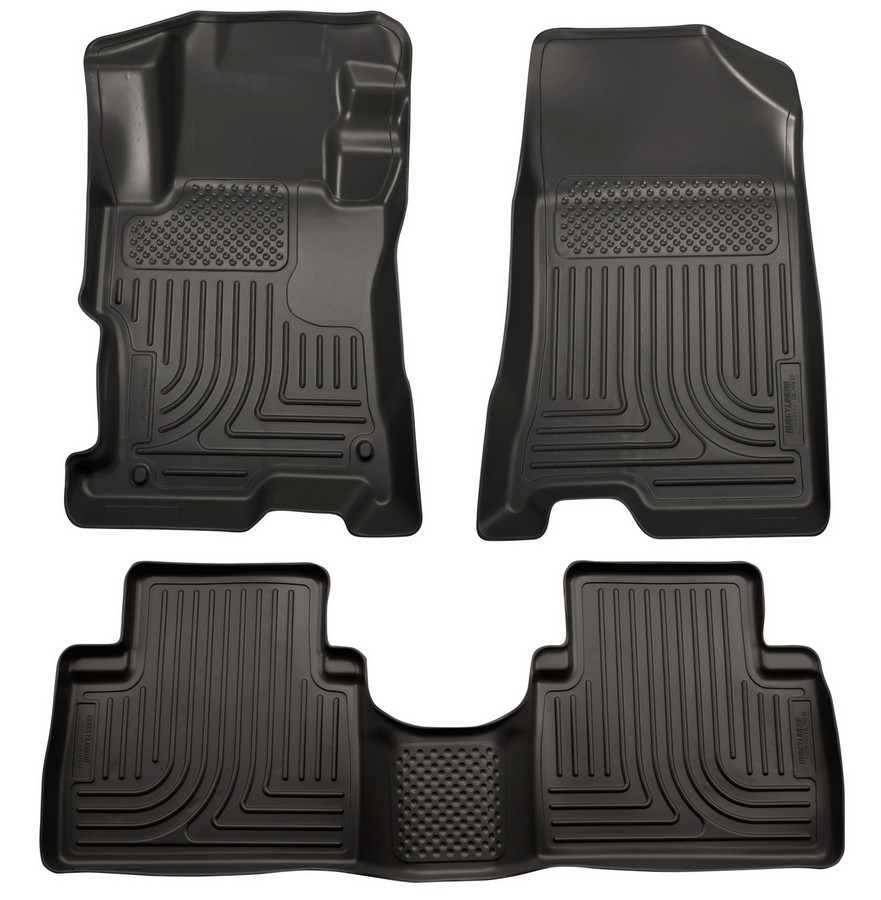 HUSKY LINERS 11- Hyundai Sonata Front /2nd Floor Liners Black 98851