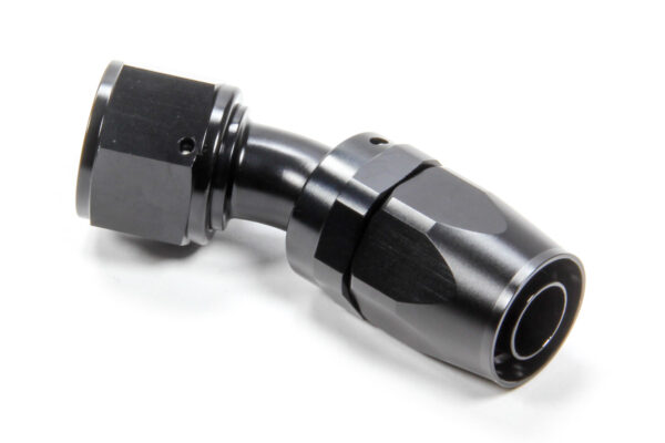 TRIPLE X RACE COMPONENTS #12 30 Degree Swivel Hose End HF-23012BLK