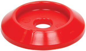 ALLSTAR PERFORMANCE Body Bolt Washer Plastic Red 50pk ALL18847-50