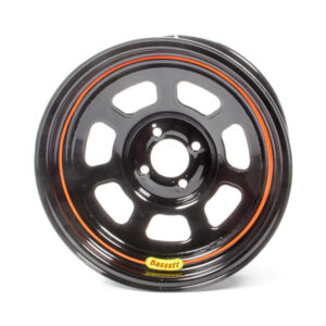 BASSETT Wheel 15×7 D Hole 4x 100MM 3in Black 57SH3