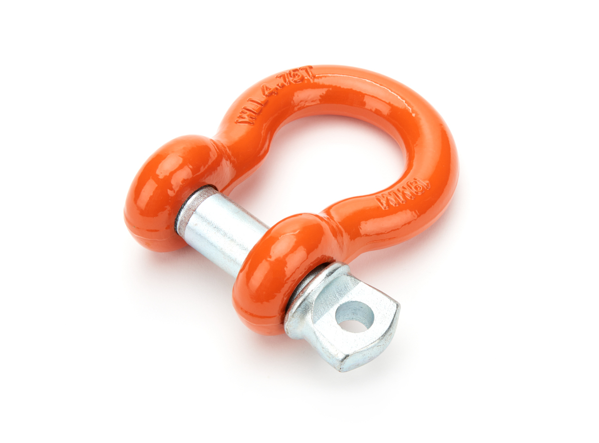 MILE MARKER 3/4in Orange Shackle nge Shackle 9500lb Load 60-50134
