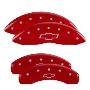 MGP CALIPER COVER 14-   Silverado 1500 Caliper Covers Red 14005SBOWRD