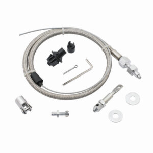 MR. GASKET Throttle Cable Kit  – Steel Braided style 5657