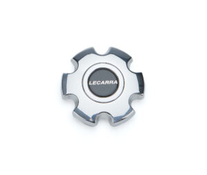 LECARRA STEERING WHEELS Billet Horn Button Polished Lecarra Logo 3641