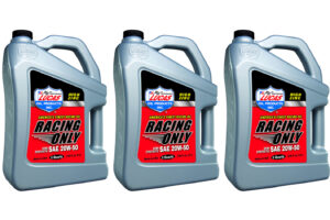 LUCAS OIL 20w50 Semi Synthetic Racing Oil 3 x 5 Quart 10378