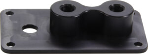 QUICKCAR RACING PRODUCTS Firewall Junction 2 Threaded & 1 Thru Hole 63-121