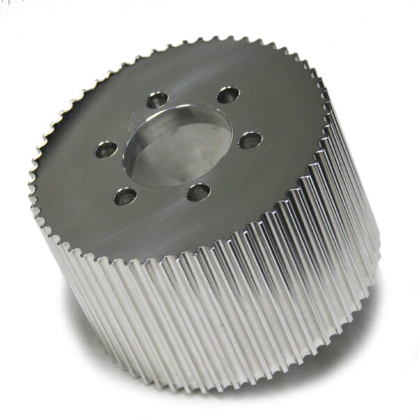 BLOWER DRIVE SERVICE Blower Pulley 8mm x 3.5 52-Tooth Polished BP-6852