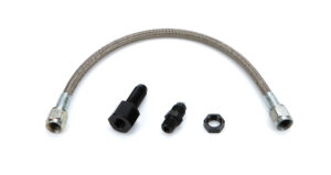 QUICKCAR RACING PRODUCTS Line Kit 12in Steel Braided 63-71012