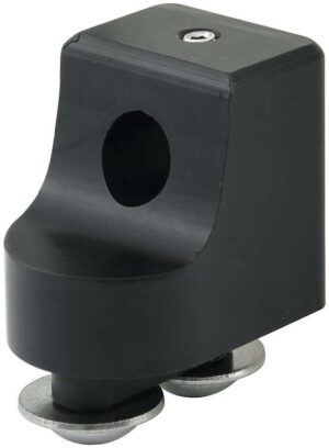 ALLSTAR PERFORMANCE Throttle Cable Bracket Morse Black ALL54269